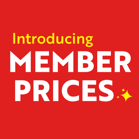 Member Prices