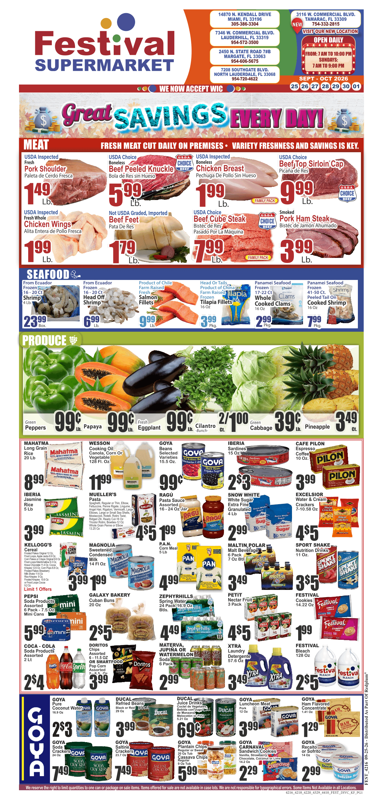 ■■ WEEKLY SALE■■ Weekly Ad | Food Family