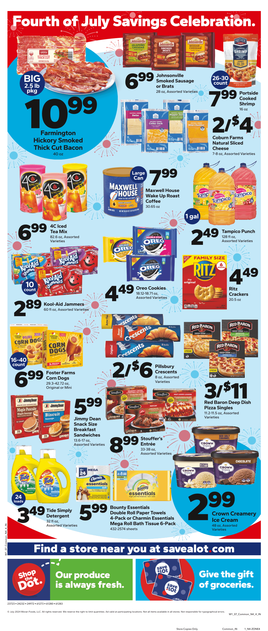 Weekly ad save a lot