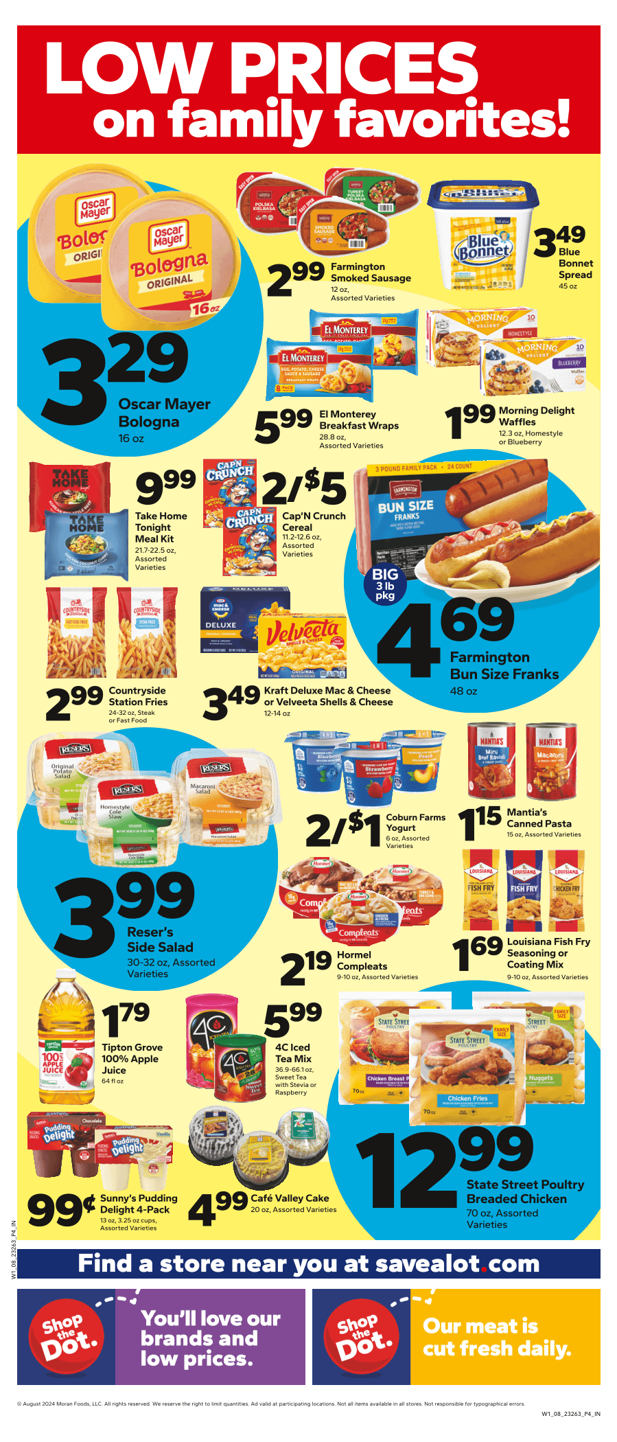 Weekly ad save a lot
