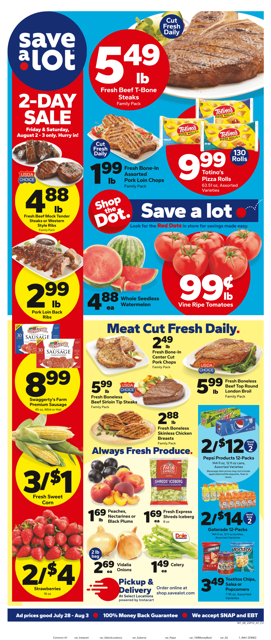 Weekly ad save a lot