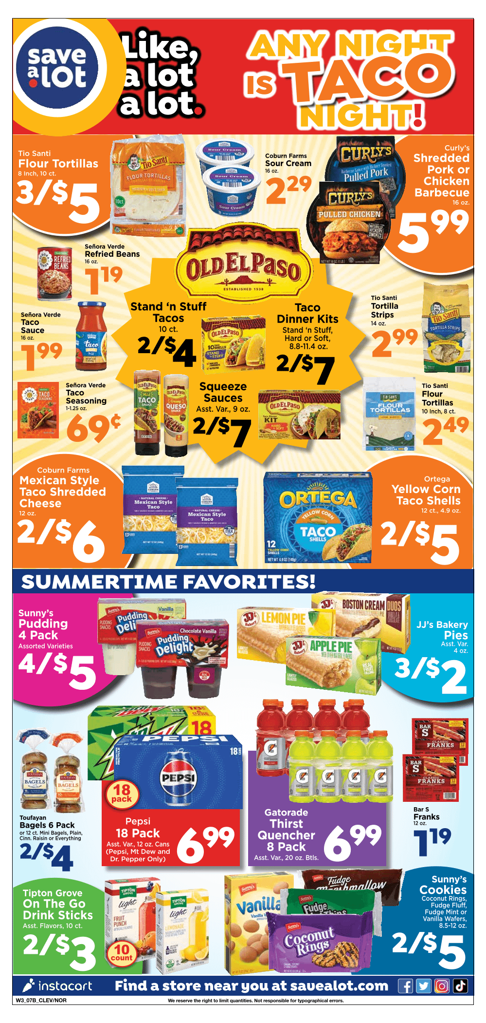Weekly ad save a lot