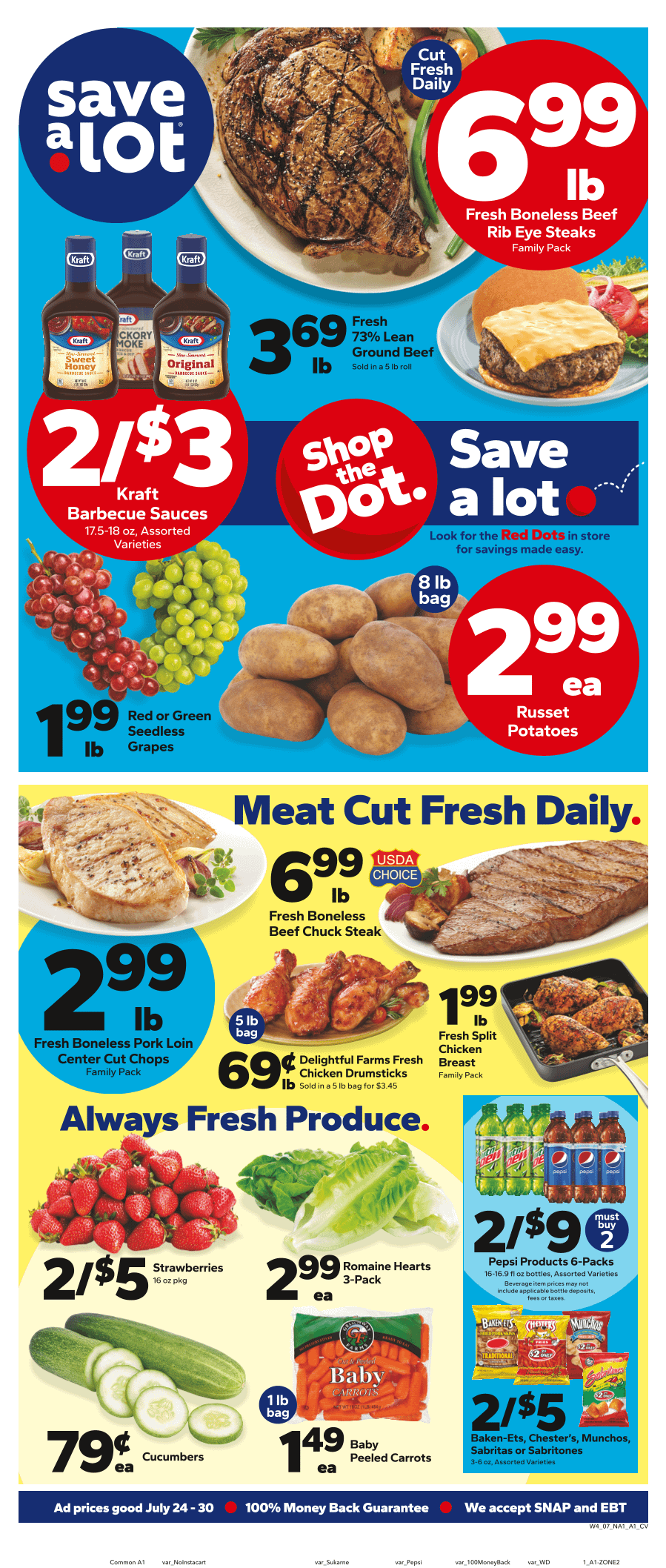 Weekly ad save a lot