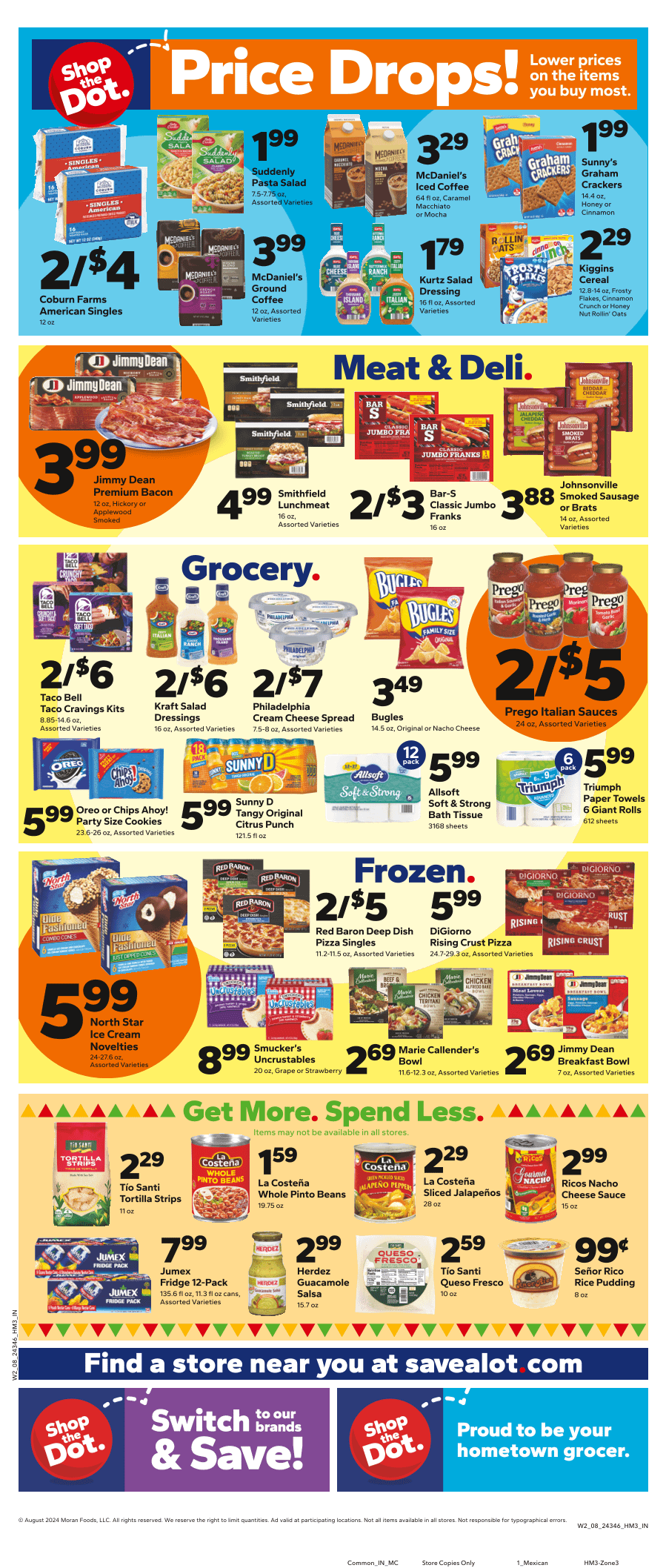 Weekly ad save a lot