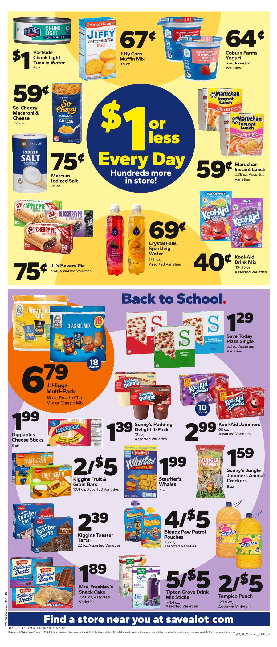 Weekly ad save a lot