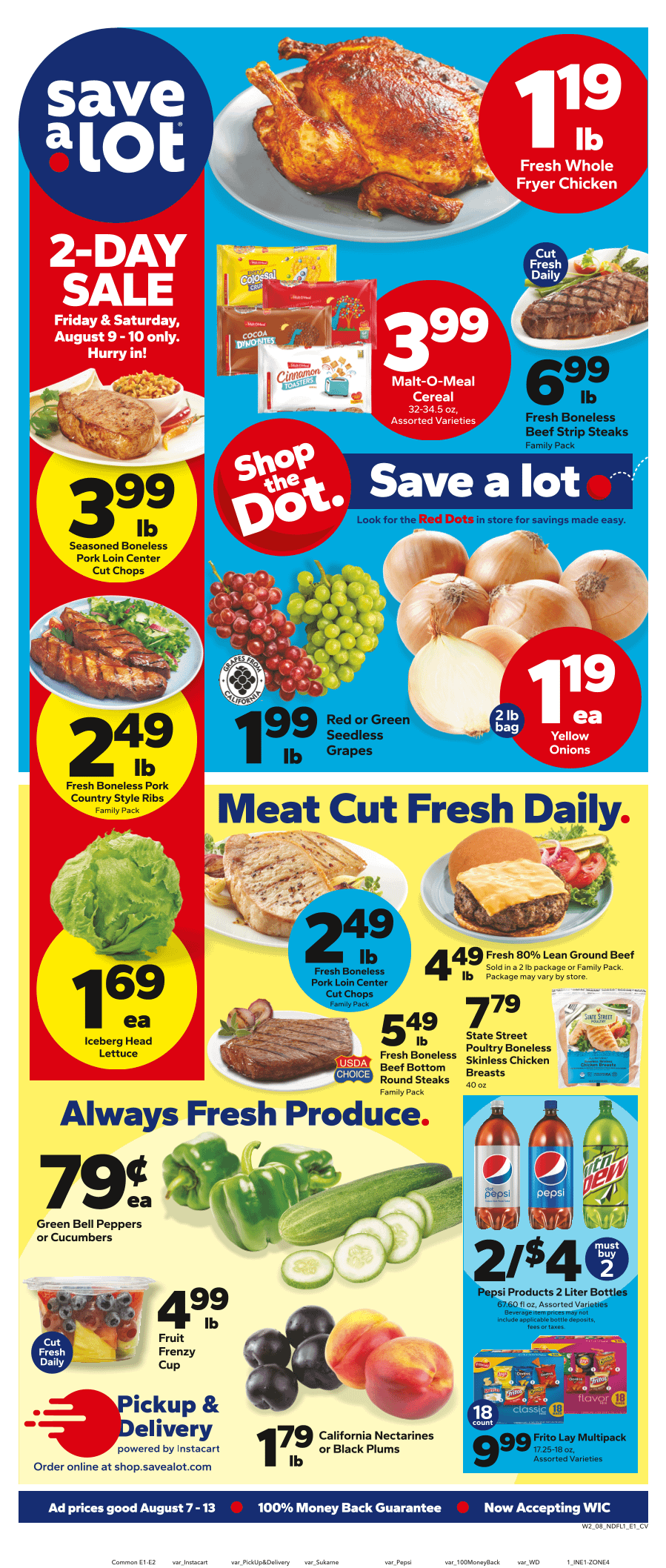 Weekly ad save a lot