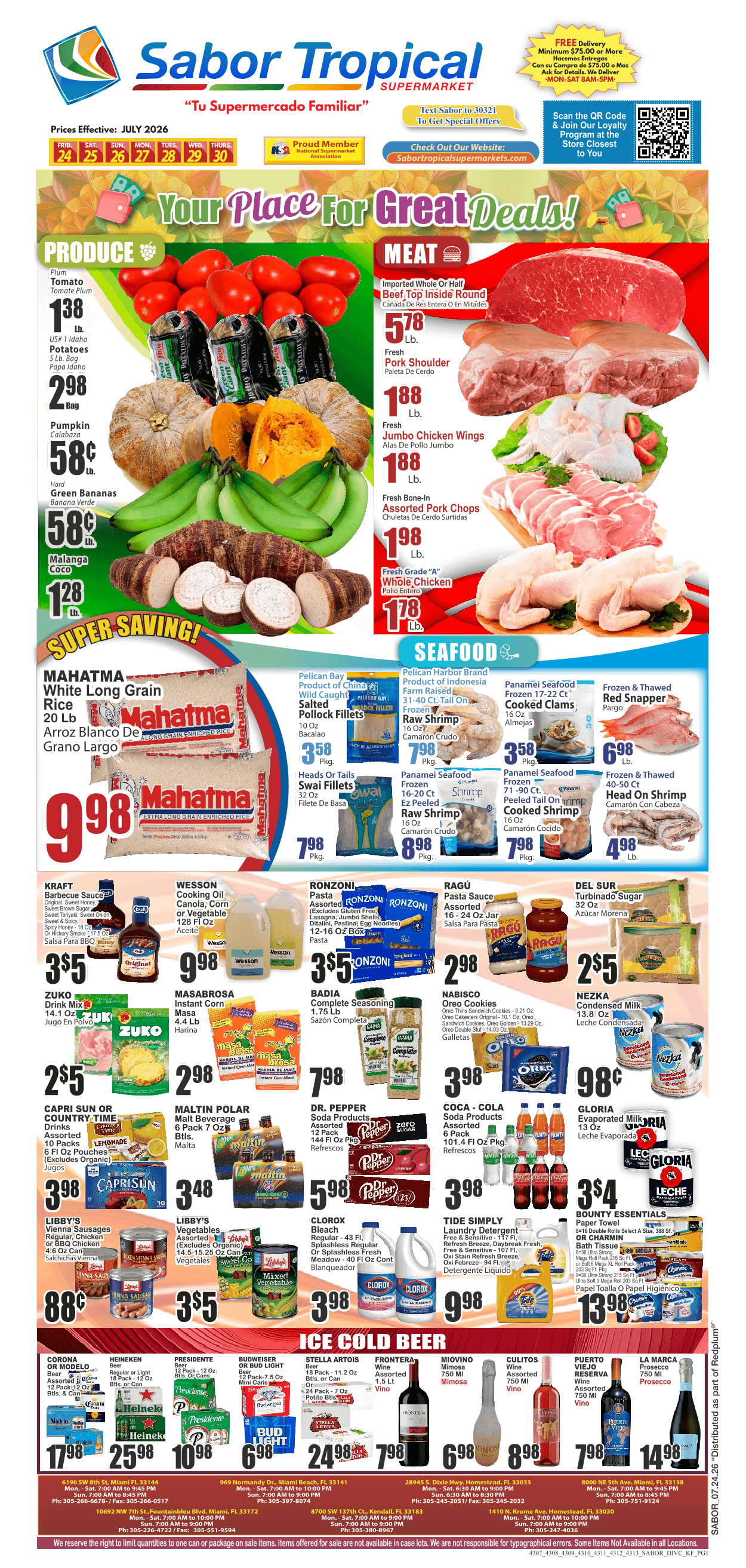 ■■ WEEKLY SALE■■ Weekly Ad | Food Family
