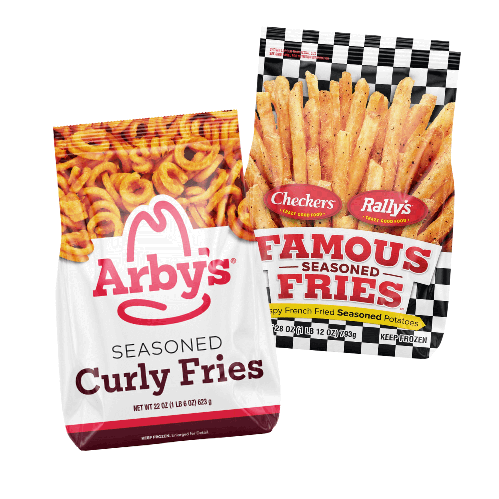 Checkers or Arby's Fries 22-28oz coupon