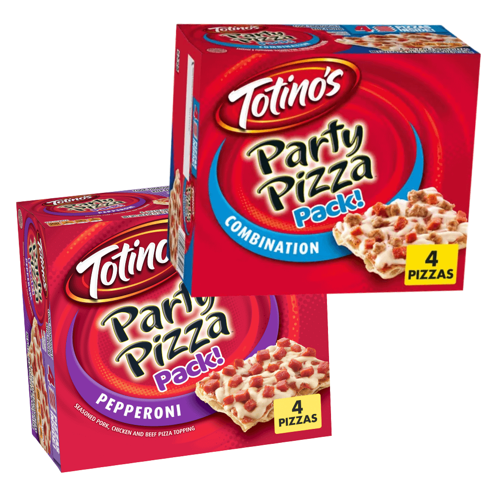 Totino's 4pk Party Pizzas 39.2-42.8oz coupon