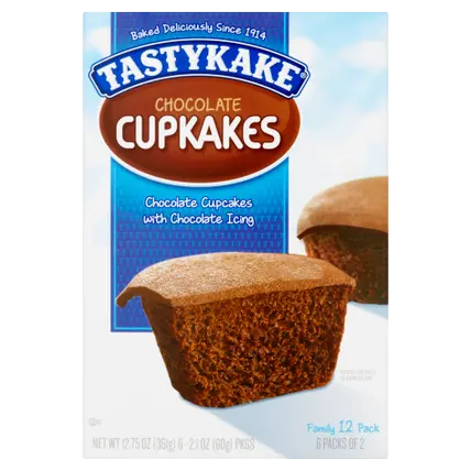 Cupkakes, Chocolate, Family 12 Pack