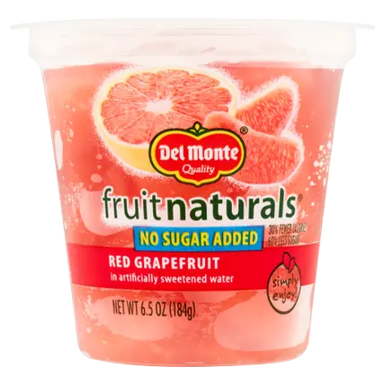 Red Grapefruit FRUIT CUP Snacks, No Sugar Added