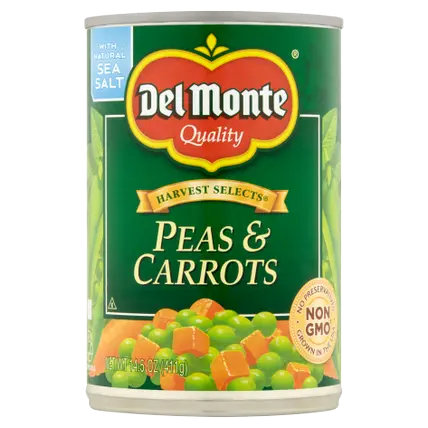 SPECIAL BLENDS Peas & Carrots, Canned Vegetables