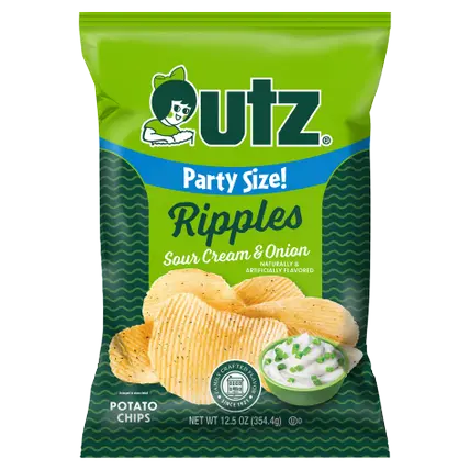 Ripples Sour Cream & Onion Potato Chips