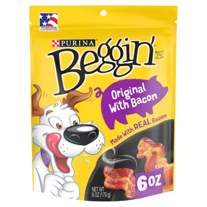 Strips Dog Treats, Original With Bacon Flavor