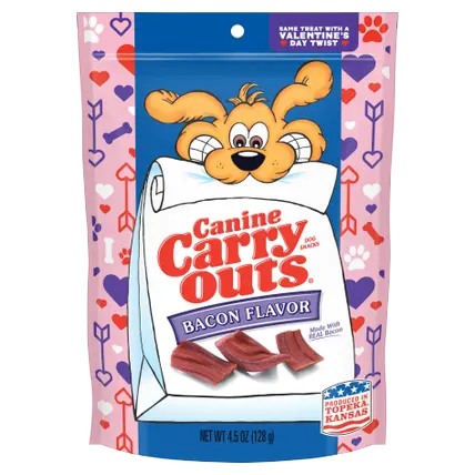 Canine Carryout Dog Treats Bacon