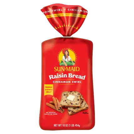 Cinnamon Swirl Raisin Bread