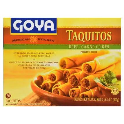 Taquitos, Beef