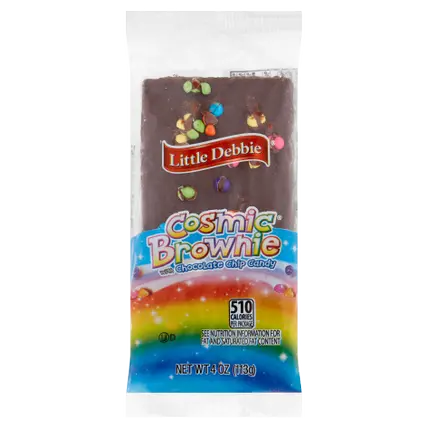 Cosmic Brownie with Chocolate Chip Candy