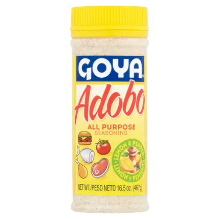 Adobo, All-Purpose Seasoning, with Lemon & Pepper