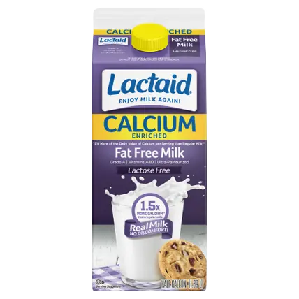 Fat Free Milk Calcium Enriched