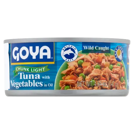 Tuna with Vegetables, in Oil