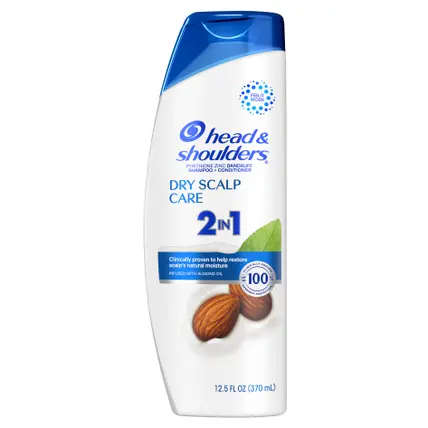 2 in 1 Dandruff Shampoo and Conditioner, Dry Scalp Care