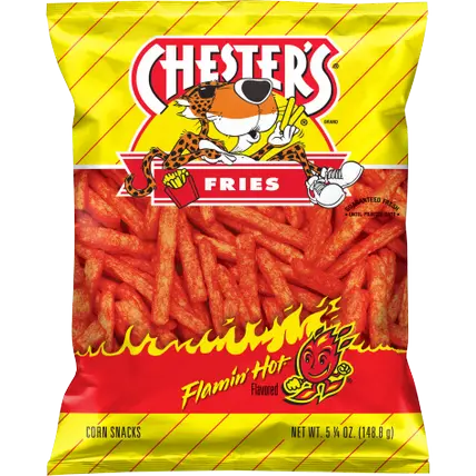 Corn Snacks, Flamin' Hot Flavored, Fries