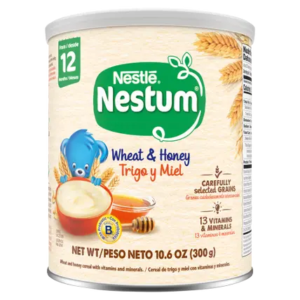 Nestum Probiotics Infant Cereal Wheat & Honey