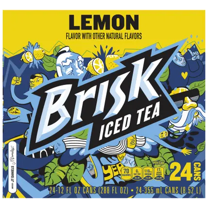 Iced Tea, Lemon, 24 Pack