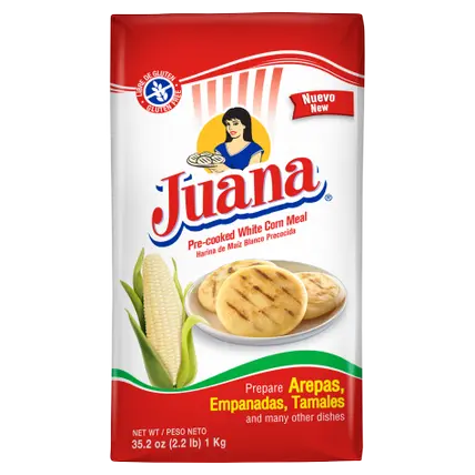 Pre-cooked White Corn Meal