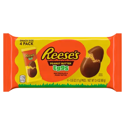 				 Peanut Butter Eggs 4pk