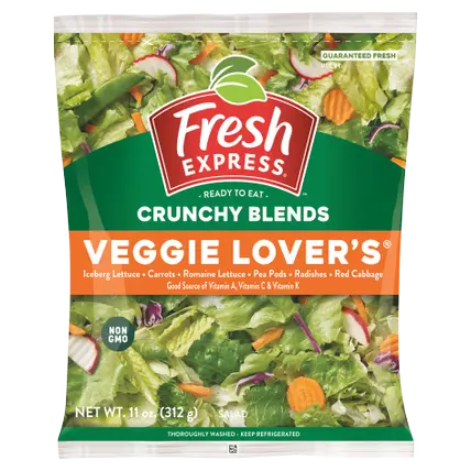 Crunchy Blends Veggie Lover's Salad