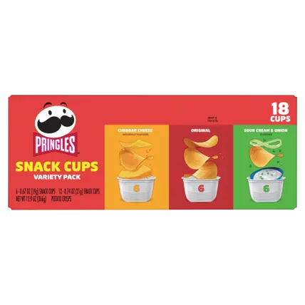 Potato Crisps Chips, Lunch Snacks, On-the-Go Snacks, Variety Pack