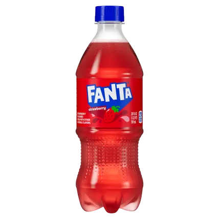 Strawberry Soda Fruit Flavored Soft Drink