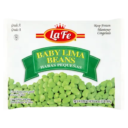 Baby Lima Beans, Habas Pequeñas