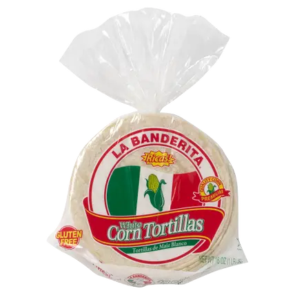 Corn Tortillas, White
