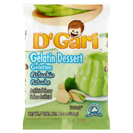 Gelatin Dessert, Pistachio
