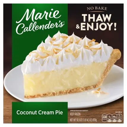 Coconut Cream Pie Frozen Dessert