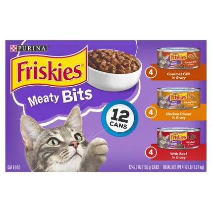 Gravy Wet Cat Food , Meaty Bits