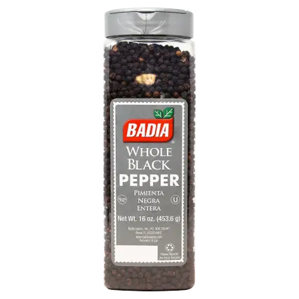 Black Pepper, Whole