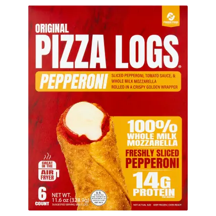 Finger Food Pizza Logs 6ct