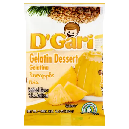 Gelatin Dessert, Pineapple