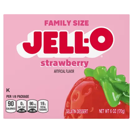 Strawberry Gelatin Dessert Mix