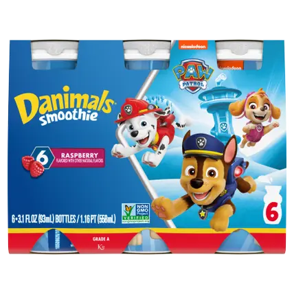 Raspberry Dairy Drink Multi-Pack Smoothie Bottles