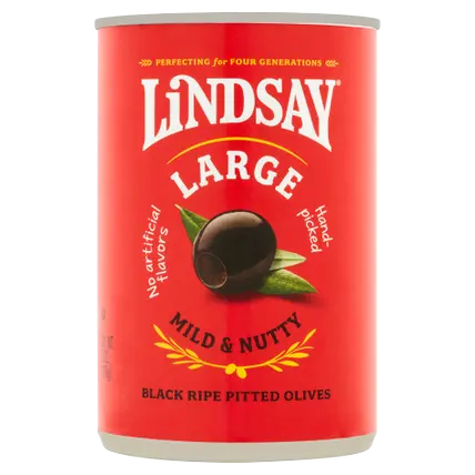 Olives, Black Ripe Pitted, Large