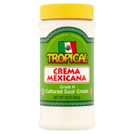 Sour Cream, Cultured, Crema Mexicana