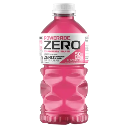 Zero Strawberry Smash Flavored Electrolytes