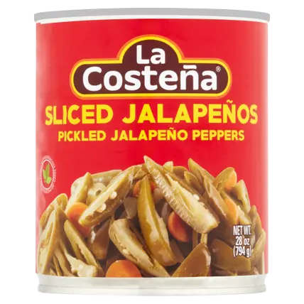Jalapenos, Sliced