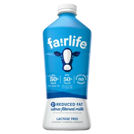 2% Reduced Fat Ultra Filtered Milk, Lactose Free