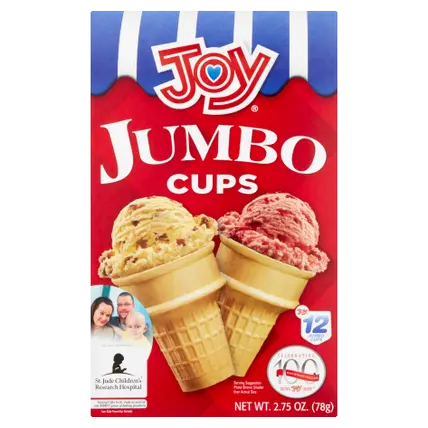 Ice Cream Cups, Jumbo